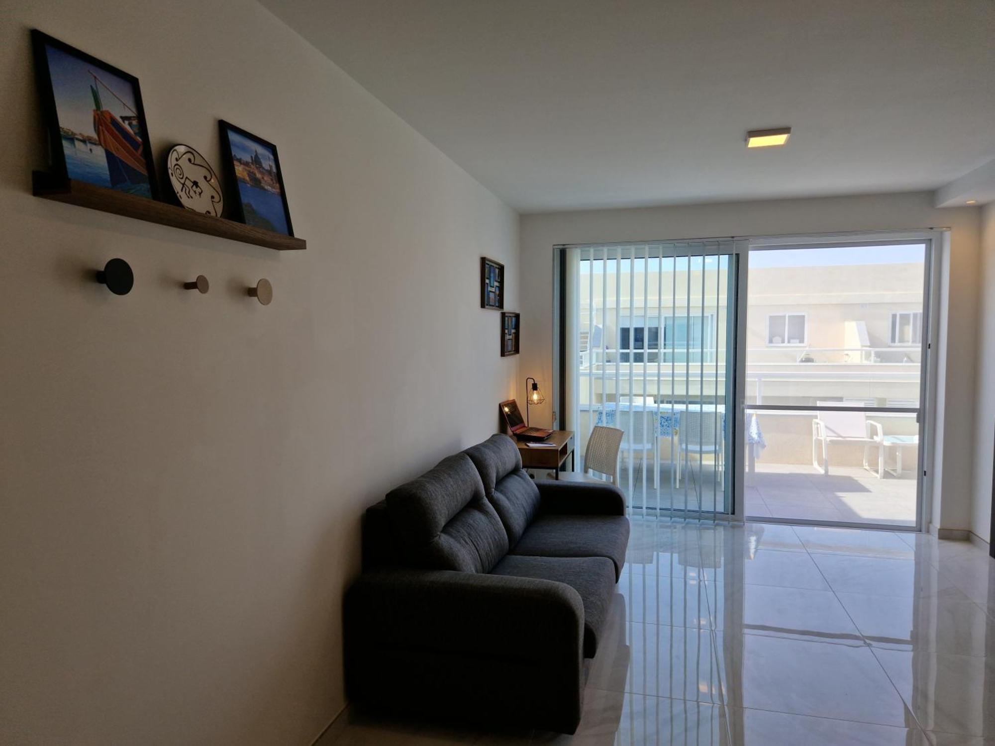 Sea View New Penthouse Terrace & Garage Parking Apartment St. Paul's Bay Bagian luar foto