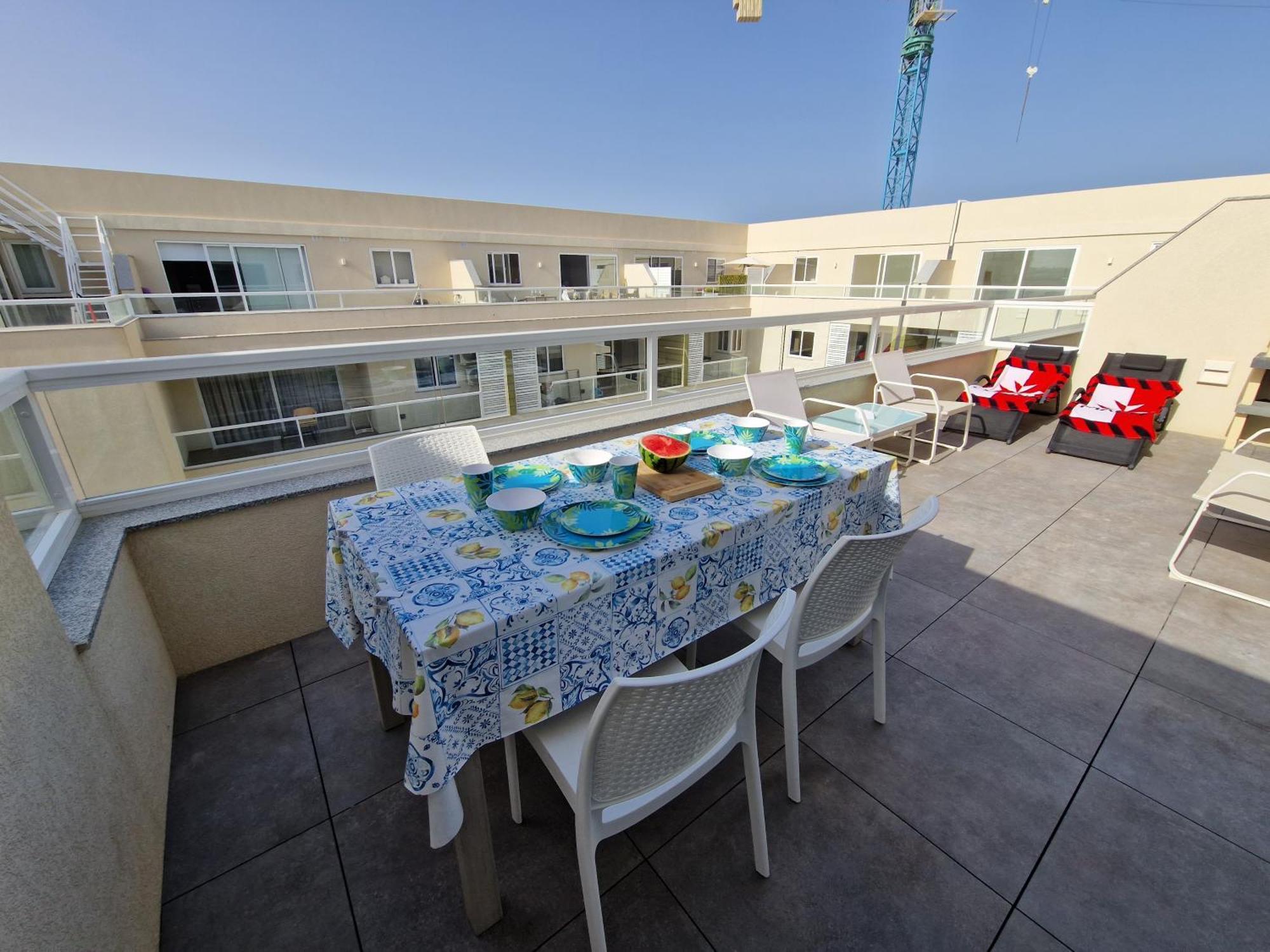 Sea View New Penthouse Terrace & Garage Parking Apartment St. Paul's Bay Bagian luar foto