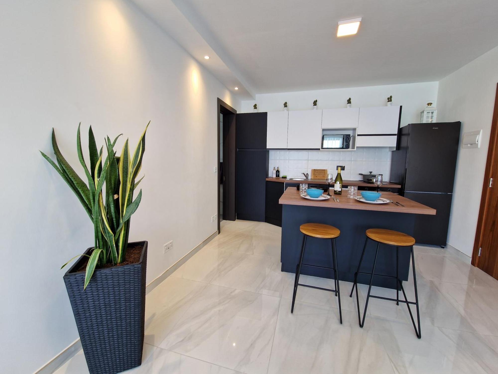 Sea View New Penthouse Terrace & Garage Parking Apartment St. Paul's Bay Bagian luar foto